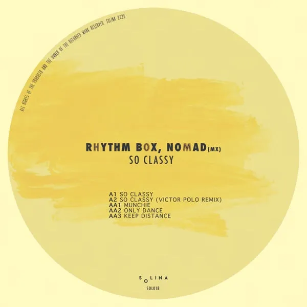Rhythm Box, Nomad (MX) – So Classy cover