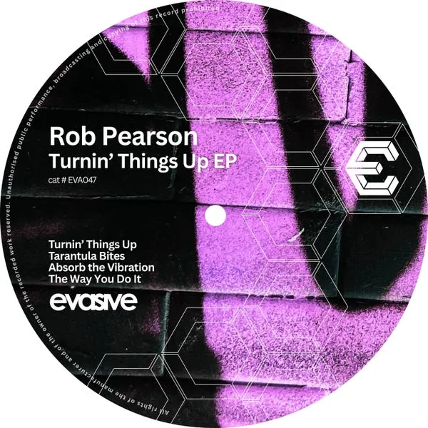 Rob Pearson – Turnin’ Things Up EP cover