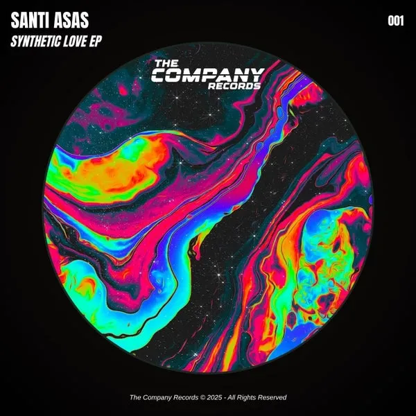 Santi Asas – Synthetic Love EP cover