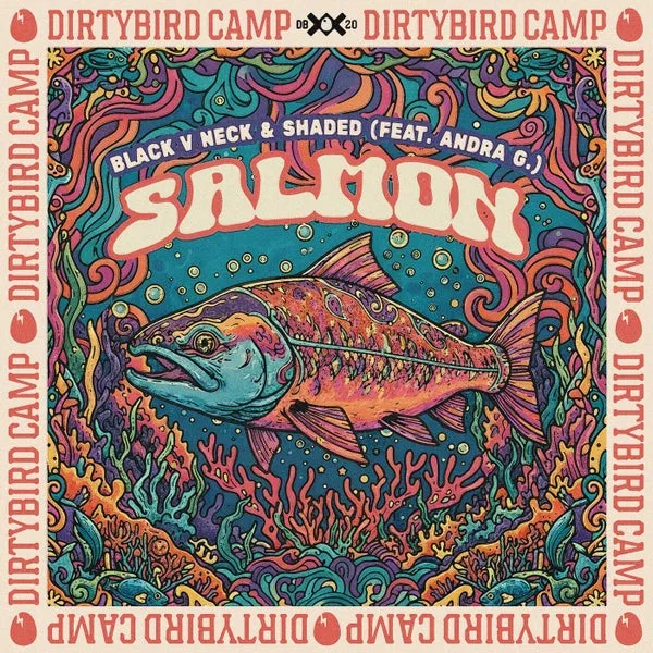 Shaded (LA), Black V Neck – Salmon (feat. Andra G.) cover