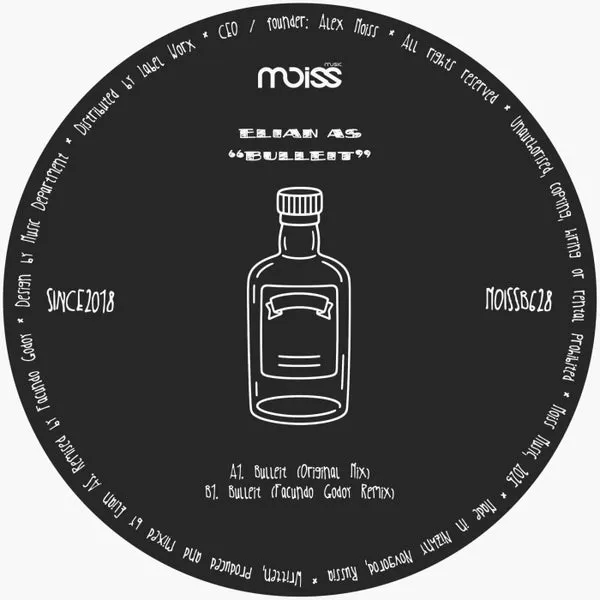 Elian As – Bulleit cover