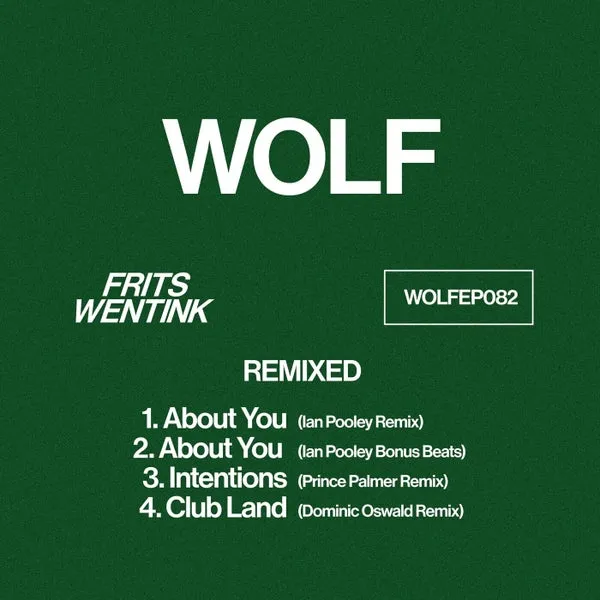 Frits Wentink – Remixed cover