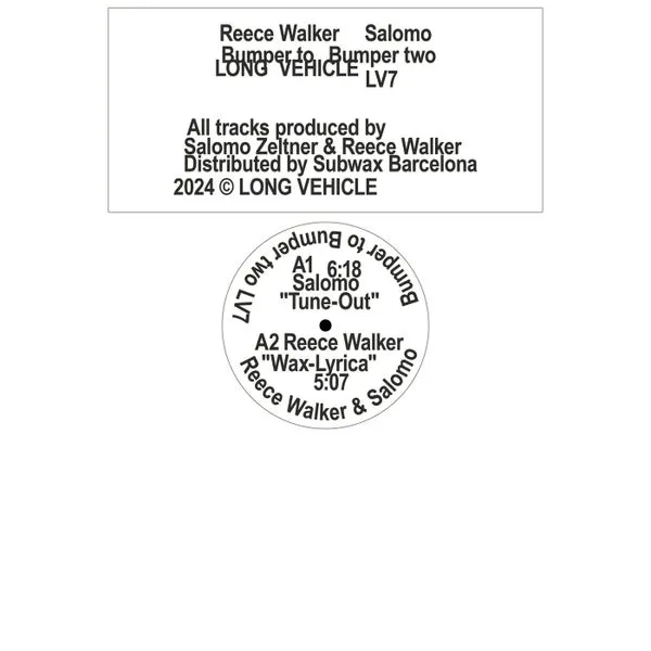 Salomo, Reece Walker – Bumper to Bumper Two cover