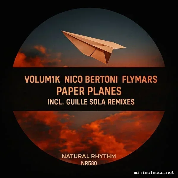 Flymars, Nico Bertoni, Volum1k – Paper Planes cover
