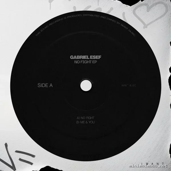 Gabriel Esef – No Fight EP cover