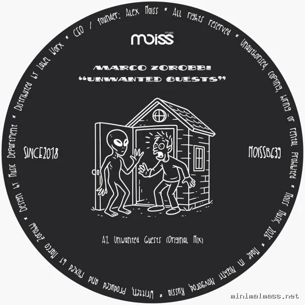 Marco Zorobbi – Unwanted Guests cover