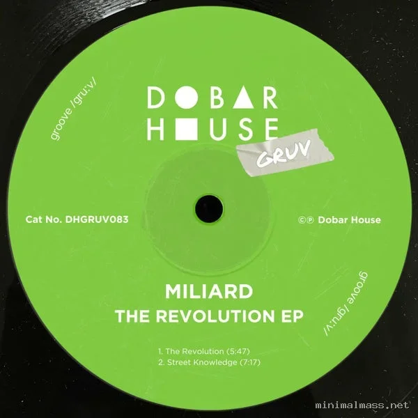 Miliard – The Revolution EP cover