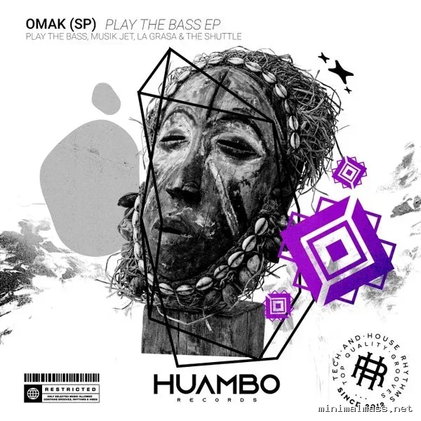 Omak (SP) – Play the Bass EP cover