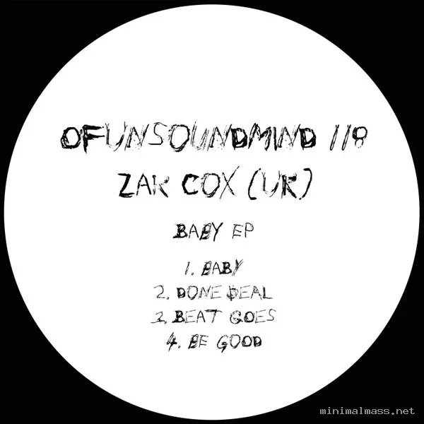Zak Cox (UK) – Baby EP cover