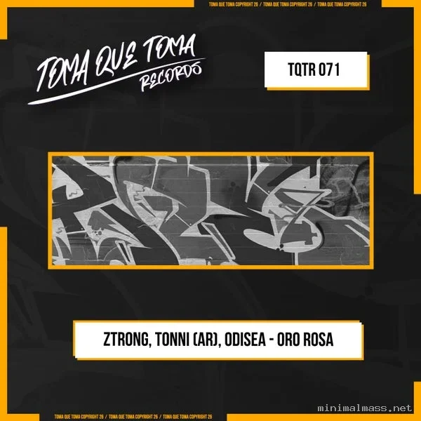 Ztrong, Tonni (AR), Odisea – Oro Rosa cover