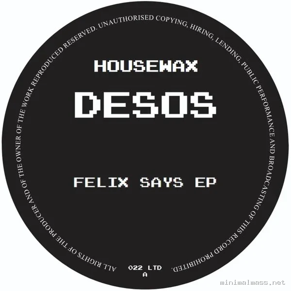 Desos – Felix Says EP