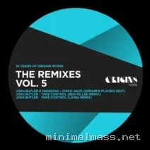 Josh Butler, Manoova – The Remixes Vol. 5 (10 Years of ORIGINS RCRDS) cover