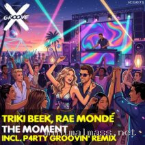Triki Beek, Rae Mondé – The Moment cover