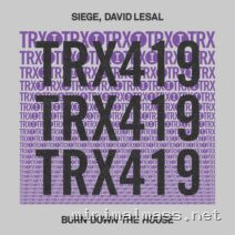 Siege, David LeSal – Burn Down The House cover