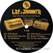 L.D.F., Javonntte – Back to the Basics EP (Incl. Fred P Remix) cover