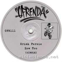 Uriah Persie – How Too cover