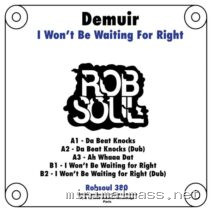 Demuir – I Won’t Be Waiting For Right cover