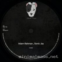 Sonic Jay, Adam Rahman – Back Up cover
