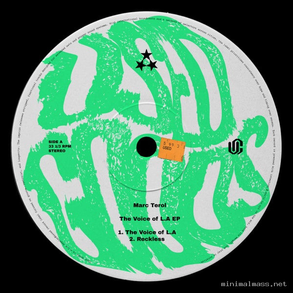MARC TEROL - The Voice of L.A [Used Goods Records]