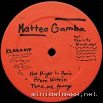 Matteo Gamba – CLARA017 cover
